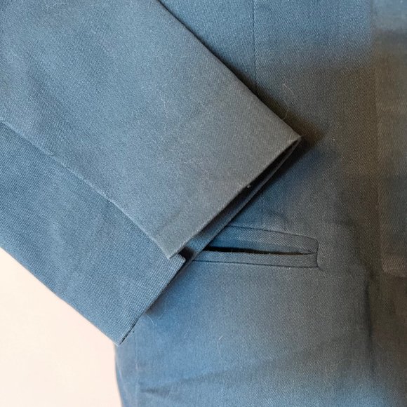 Le Château Women's Indigo Fitted Blazer - Picture 5 of 7